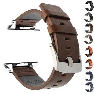 Genuine Leather Strap for Apple Watch Ultra 2 Band 49mm 9 8