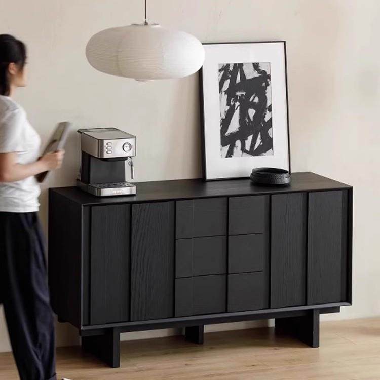 中古实木餐边柜侘寂风客厅玄关柜现代简约卧室储物柜斗柜定制,住宅家具,餐边柜,淘宝优惠券,粉丝福利购,淘宝优惠卷