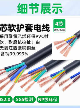 0.43纯铜用批发.宏观25mm .护套51 控制线 线芯0盛电缆线机器设备