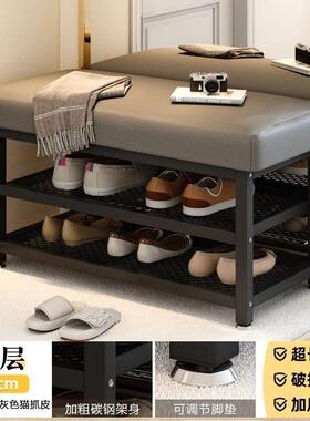 换鞋凳沙发长条凳一体鞋柜户门凳口鞋凳换皮ELI凳入长条凳子软包