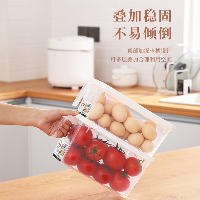 食品级冰箱收纳厨房蔬菜水果专用整理神器冷冻手柄鸡蛋饺子保鲜盒