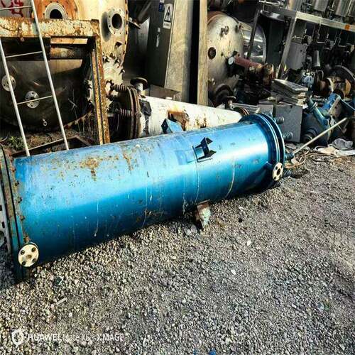 销售二手石墨换热器 10-500平方化工制药工业不锈钢列管冷凝器