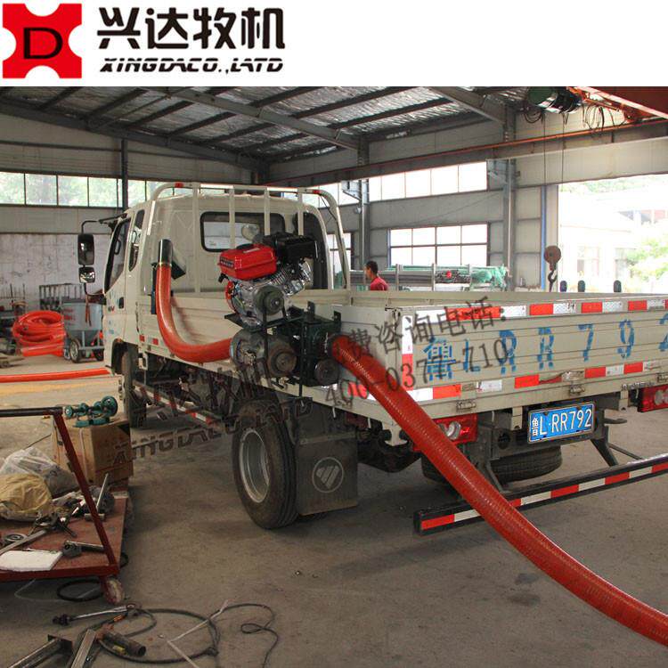 潍坊油电两用吸粮机汽油吸粮机车载吸粮机