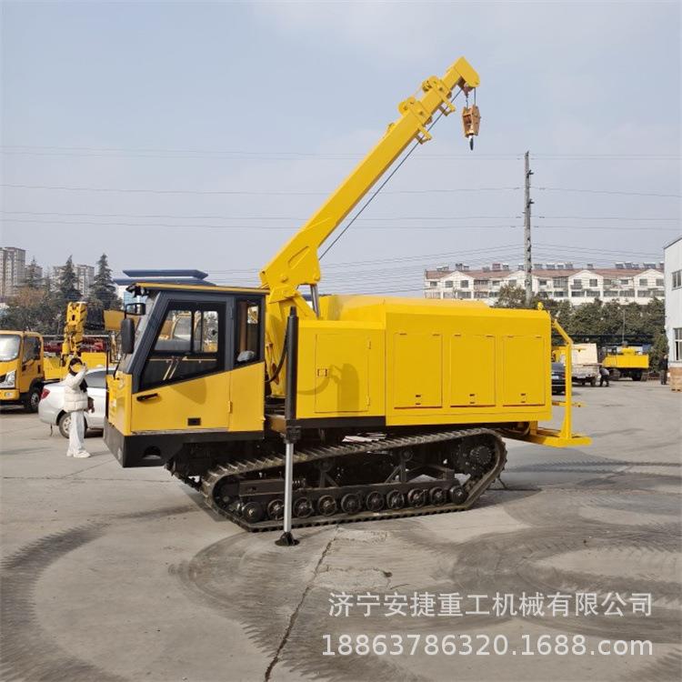沙漠建设履带发电车5吨伸缩臂工程吊管机管道焊接应急发电车