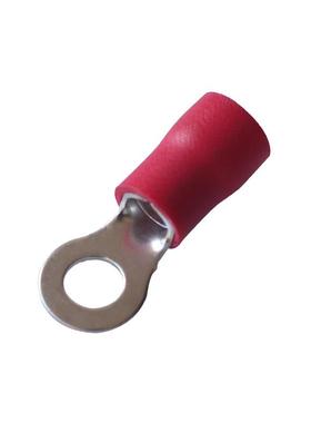 RV1.25-4.2圆形预绝缘冷压端头O型号接线端子RV3.5-4环形铜线耳