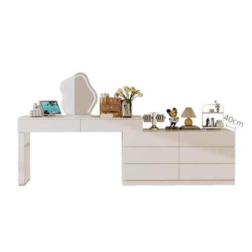 梳妆台小户型卧室现代简约高级感收纳柜斗柜一体床头收纳化妆桌子