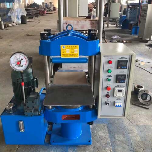 厂家直销小型四柱平板硫化机硅橡胶模压成型机25T液压硫化仪