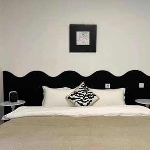 床头毛毡板床围幼儿园墙贴背景墙儿童防撞护板软包造型装饰墙自粘