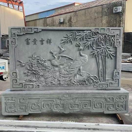花岗岩石雕法式雕花凯旋门门套玄关欧式美式庭院浮雕影壁墙摆件