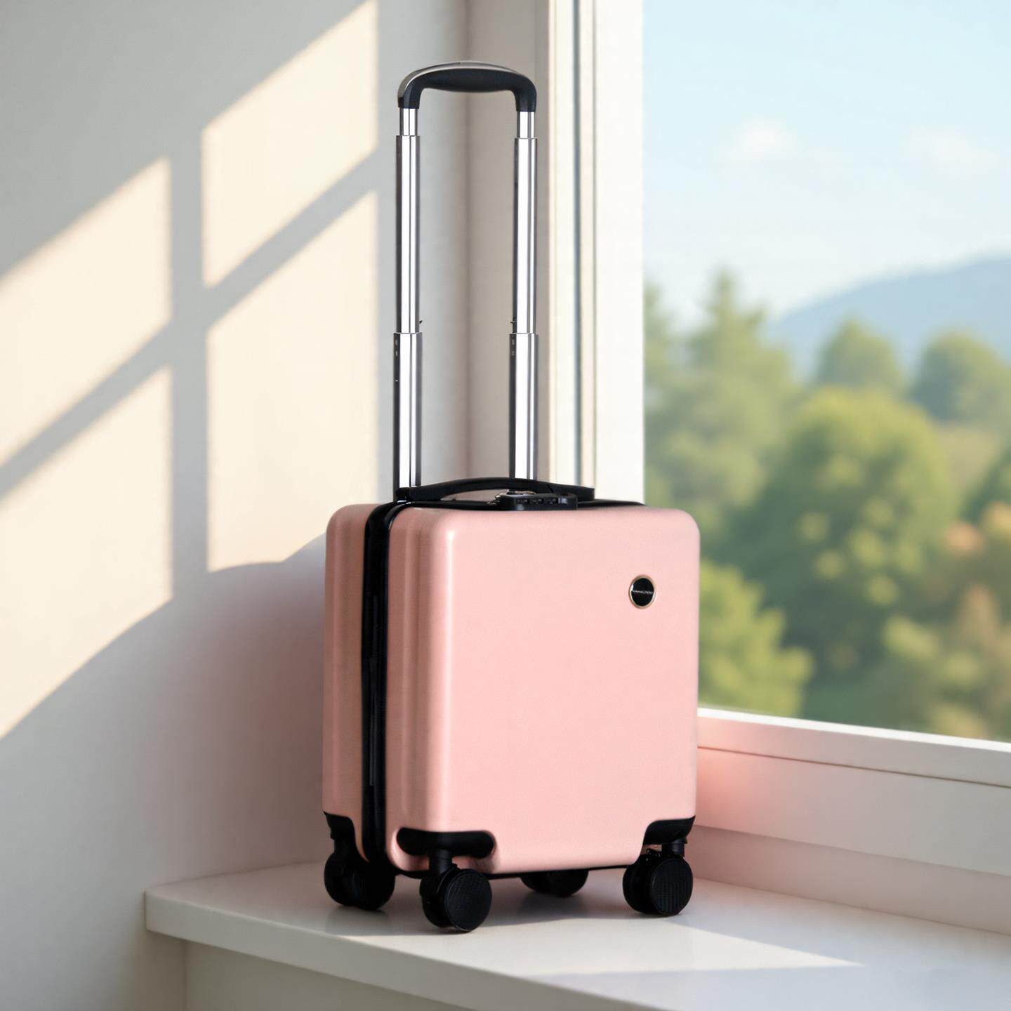 正品可登机行李箱13寸4托1运春秋航空20x杆30x40cm小型迷你拉旅免