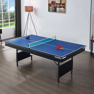 家用室内成人2.1米7尺折叠台球桌 免安装桌球台撞球台pool table