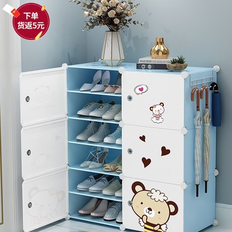简易鞋柜用门口室内鞋架子大容量防尘鞋盒收纳神器新款2025爆款,住宅家具,鞋架,淘宝优惠券,粉丝福利购,淘宝优惠卷