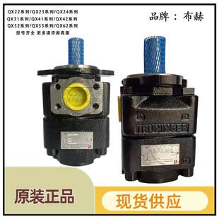 080R06 006R QX51 QX23 100R09 德国布赫BUCHER齿轮油泵QX51