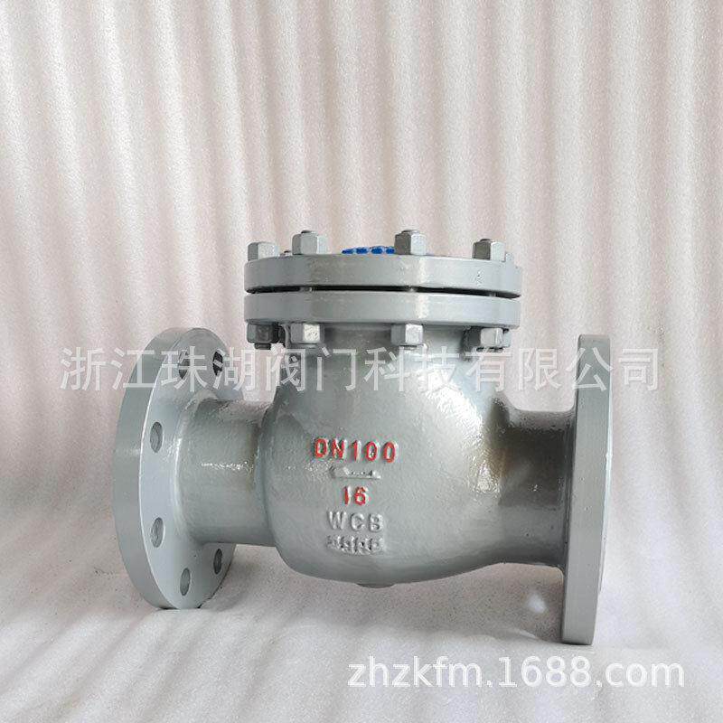H44H-16C-DN100升降式旋启式止回阀厂家定制止回阀防回流向阀