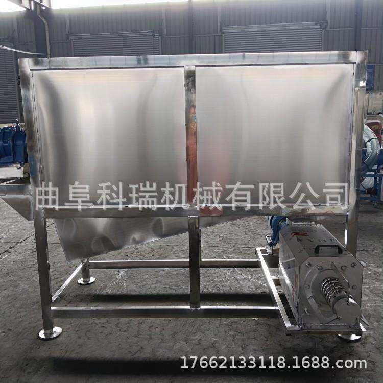 水泡猪粪固液分离机滚筒微滤式干湿挤干机反冲洗污水处理机科瑞