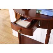 走廊003桌玄关墙边桌玄关柜装 ?美欧式 实台木玄关桌半圆子靠墙桌式