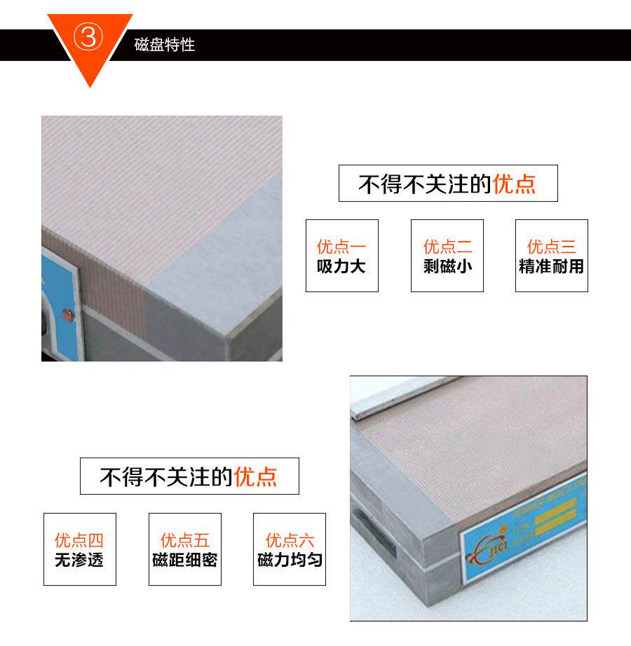 Присоска 厂家生产30*50细目永磁吸盘精密机械设备五金配件机加工模具专用