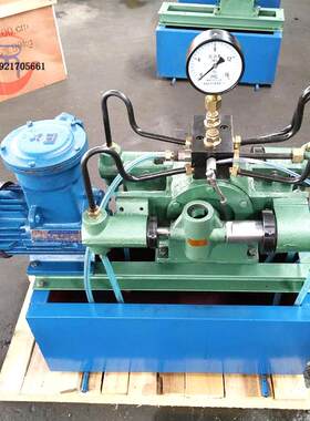 4DSB-2.5电动试压泵阀门测试压力泵电动高压打压泵功率1.5KW顶力