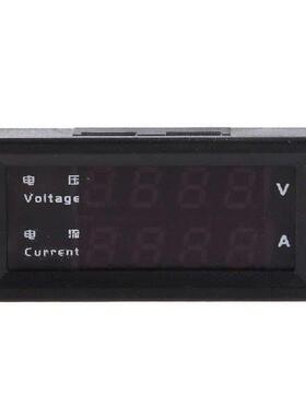 Digital Amp Voltmeter Ammeter Meter Dual LED Amperage
