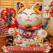 招财猫福缘猫风生水起招财猫存钱罐小号中号招财猫开业招財擺件