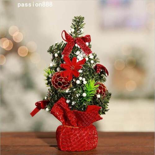 Mini Christmas Decorative Tree迷你圣诞装饰树带饰品摆台