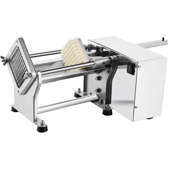 不锈钢机电动蔬切薯条家用厨房豆土切条器商用614多功能果切条机