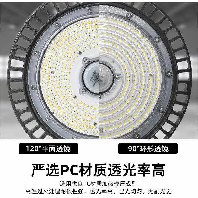 拨码光UFO飞碟工矿矿灯车ASN间厂房仓库高调棚灯室内网球体育馆工
