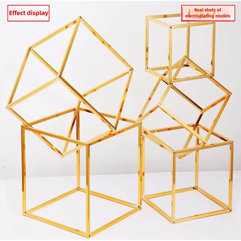 婚礼道具锻铁方形货架方形框架婚礼花架欢迎区场景布局饰品几何路,节庆用品/礼品,路引,淘宝优惠券,粉丝福利购,淘宝优惠卷