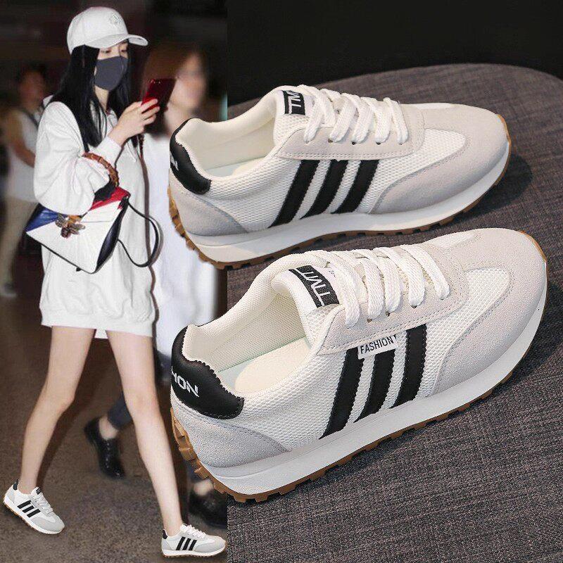 Cioem Kouim阿甘鞋女款2025新款轻便防滑学生运动小白鞋软底跑鞋