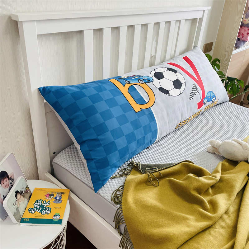 1.35米男生床头软包靠垫足球宝贝1.5m沙发床头宇航员大靠背长靠枕