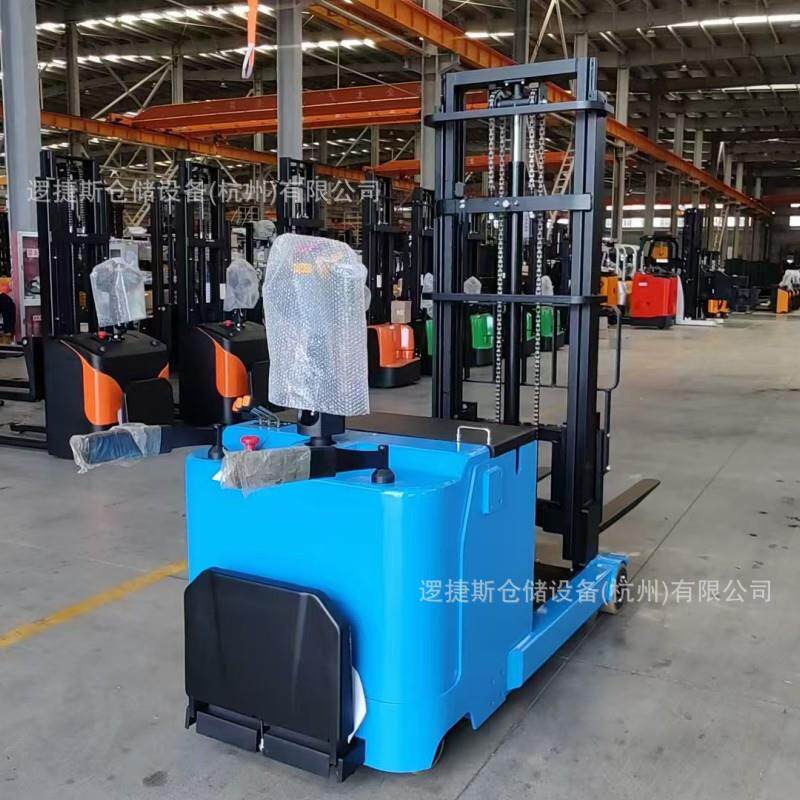 电动无支腿全自动堆高车液压堆垛机电瓶升高裝缷铲车平衡重式叉车