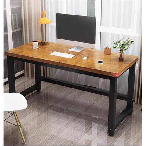 高档简约书桌0cm高角电脑桌160/1808双人习写圆字小桌子定学制办