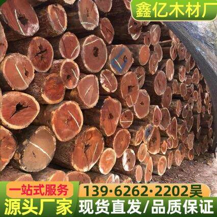 金星紫檀 澳洲紫檀 墨西哥黄金檀代替品黄金紫檀原木密度高 紫檀