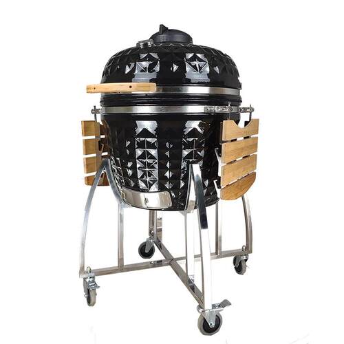 AUPLEX 26 '' Kamado Grill 欧美户外聚会BBQ 烟熏烤肉陶瓷烧烤炉