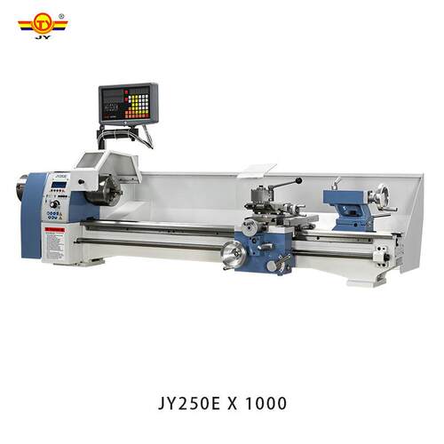 250EX1000双卡盘修杆机加长电子挂轮车床家用多功能金属机床