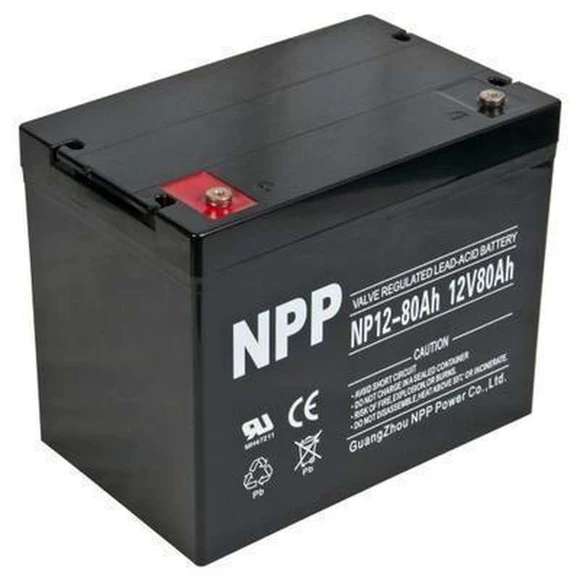 储备80机房蓄电池电源np12耐12v80ah-监控室普路灯ups维护 免通讯