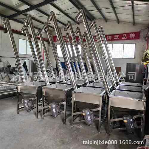 螺旋龙铰TX-159输送机机 叶片刀上料 干粉蛟颗粒面粉提升机设备