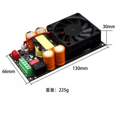 HIFI发烧大功率数字功放单声道1000W舞台功放板 IRS2092S
