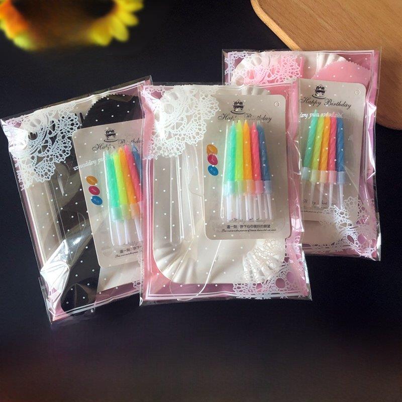 一次性餐具和盘子组合蛋糕盘子叉子塑料餐具四合一餐具和盘子蜡烛