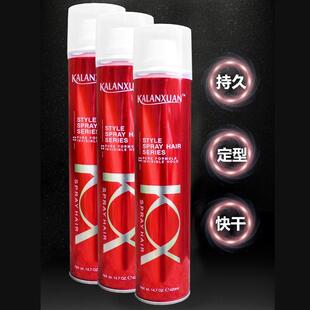 g卡兰炫发胶定型喷雾女士干胶啫喱水强硬蓬松清香发泥发蜡