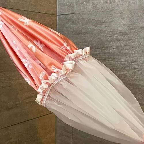 1个双层浴帽印花帽防水浴缸