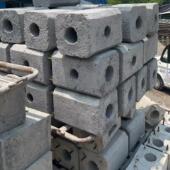 光伏墩水泥墩基础预埋件混凝土基础监控杆路灯杆成品水泥基厂家