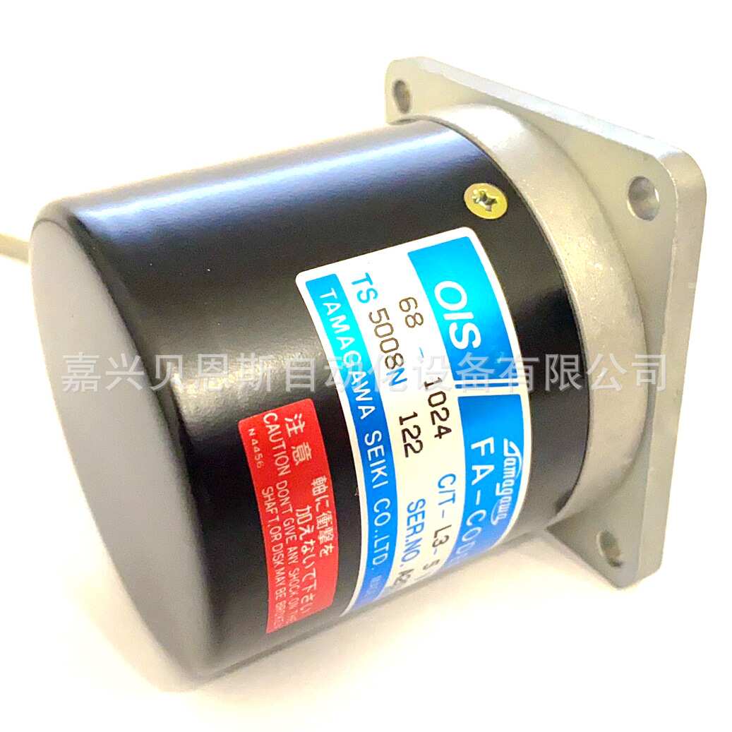 TS5008N122 OIS68-1024C/T-L3-5V多摩川原装编码器直轴10mm方法兰