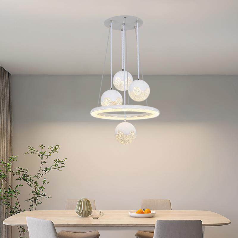 餐厅吊灯现代简约创意蜡烛中山灯具饭厅设计师餐桌吧台灯家居