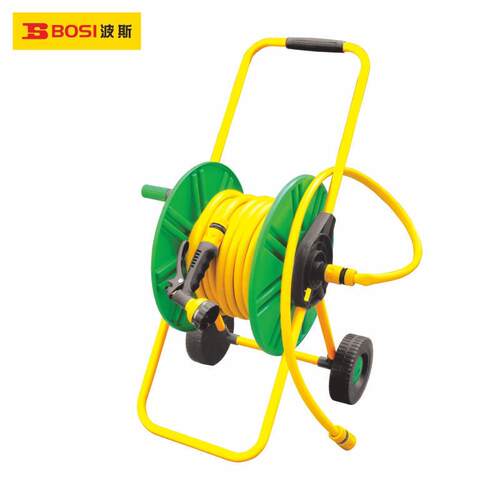 波斯工具手推式水管车高压水枪水管20M园林绿化BS561020