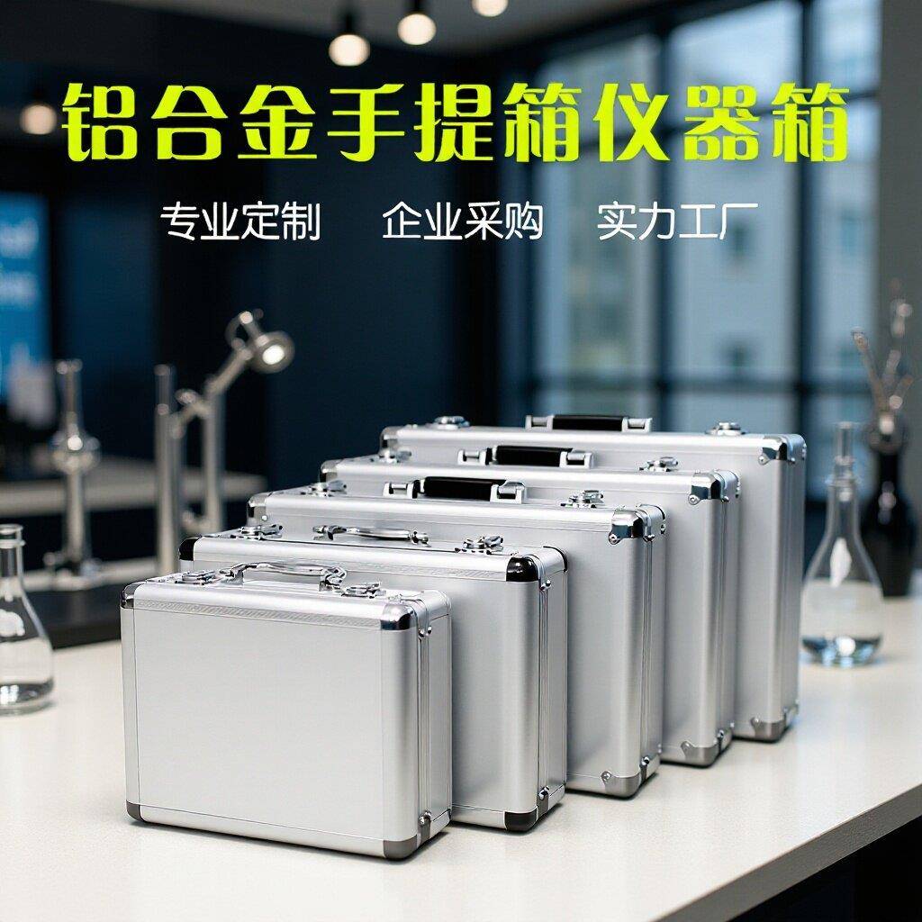 三峰铝箱铝合金手提箱仪器设备箱航空箱五金工具箱子防震保护箱