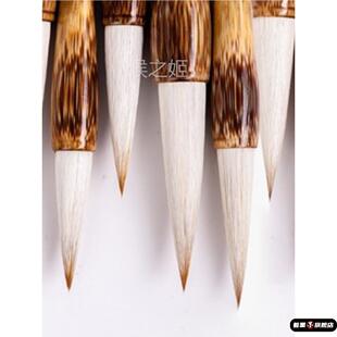 家具维修美容精品调色油膏毛笔补漆毛笔狼嚎兼材料新毛笔描色毛笔