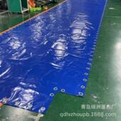 青岛20尺40尺OT开顶集装 箱篷布PVC开顶柜防雨布PE一次性塑料盖布