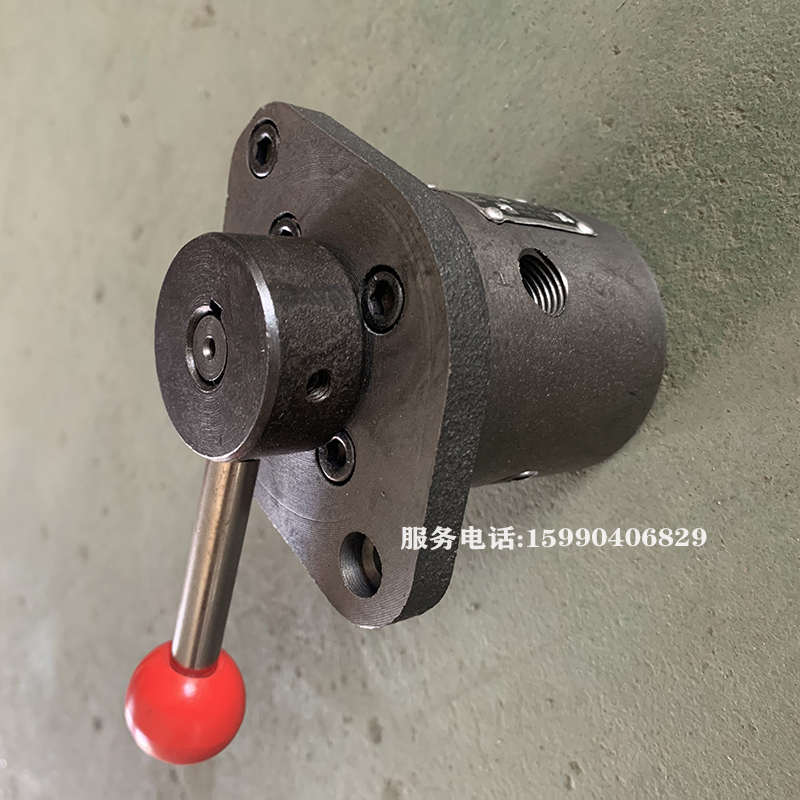 带锯床配件手动夹紧转换阀液压阀松紧阀沪缙顶峰得力锯力煌4028