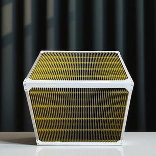 畜牧业鸭舍通风设备专用热交换芯体 铝箔换热器气气交换